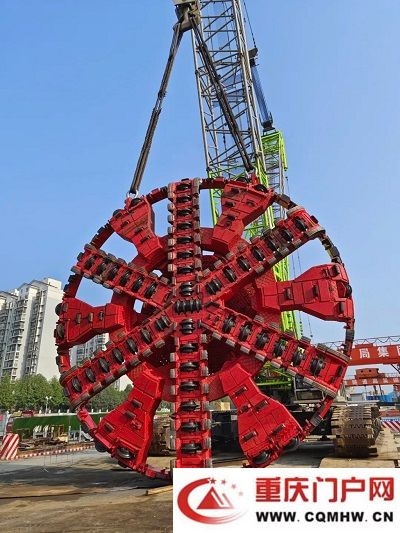 盾构机单月掘进248环 重庆轨道交通15号线建设“加速度”(图1)